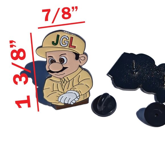 Pin Chapo BrosPin For Caps Clothing Enamel Badge Guzman Mexico Pin Mexican Pin - Picture 2 of 5